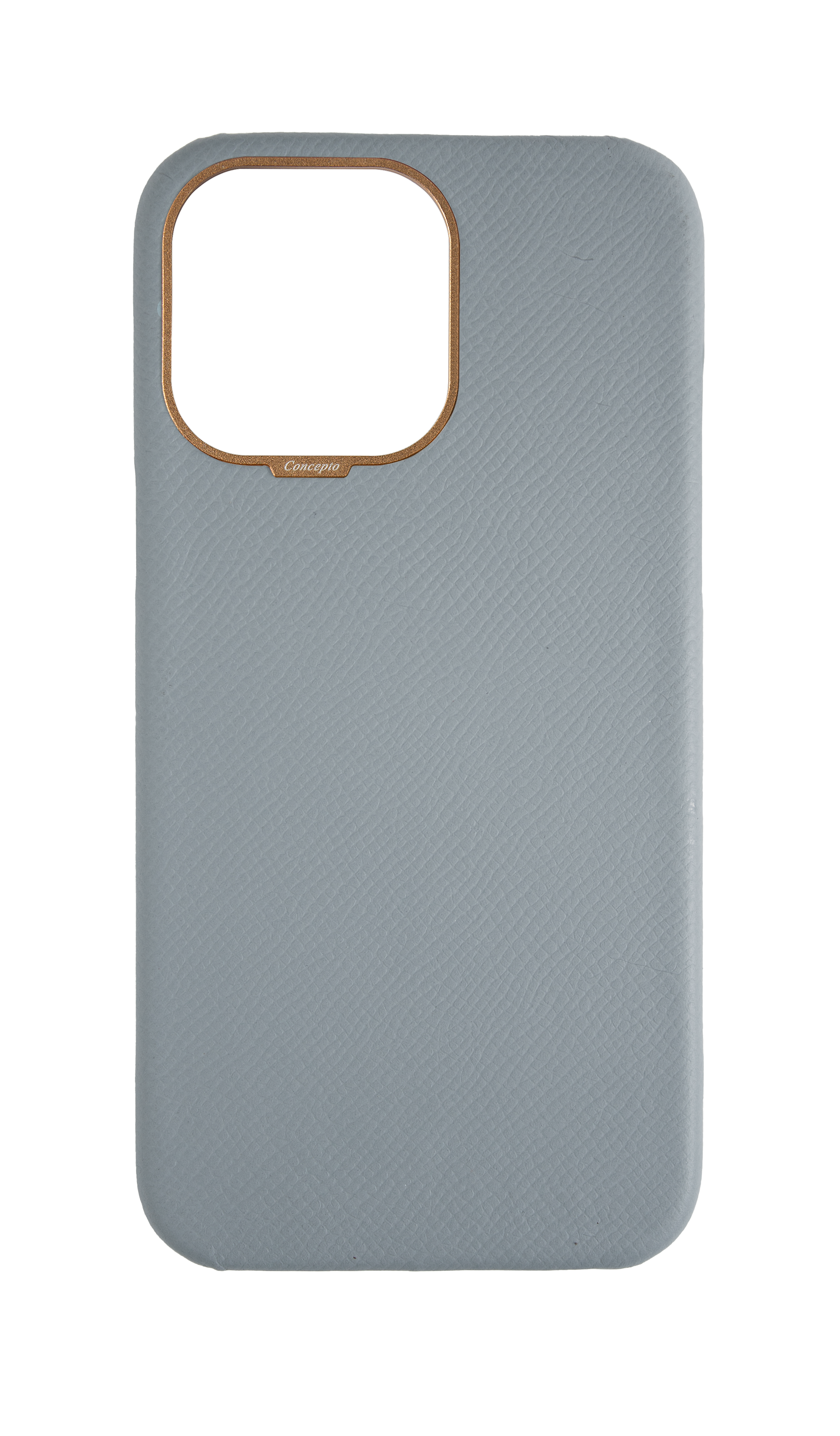 Light Blue Grey Strapless Epsom Case