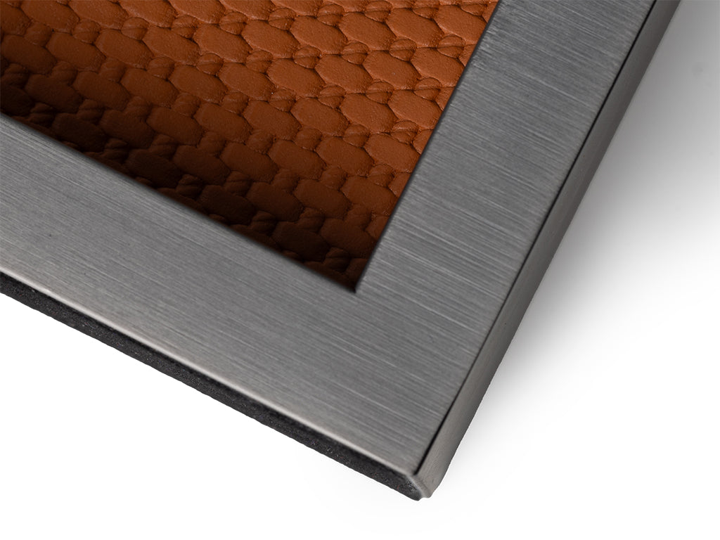 Tan Steel Photo Frame