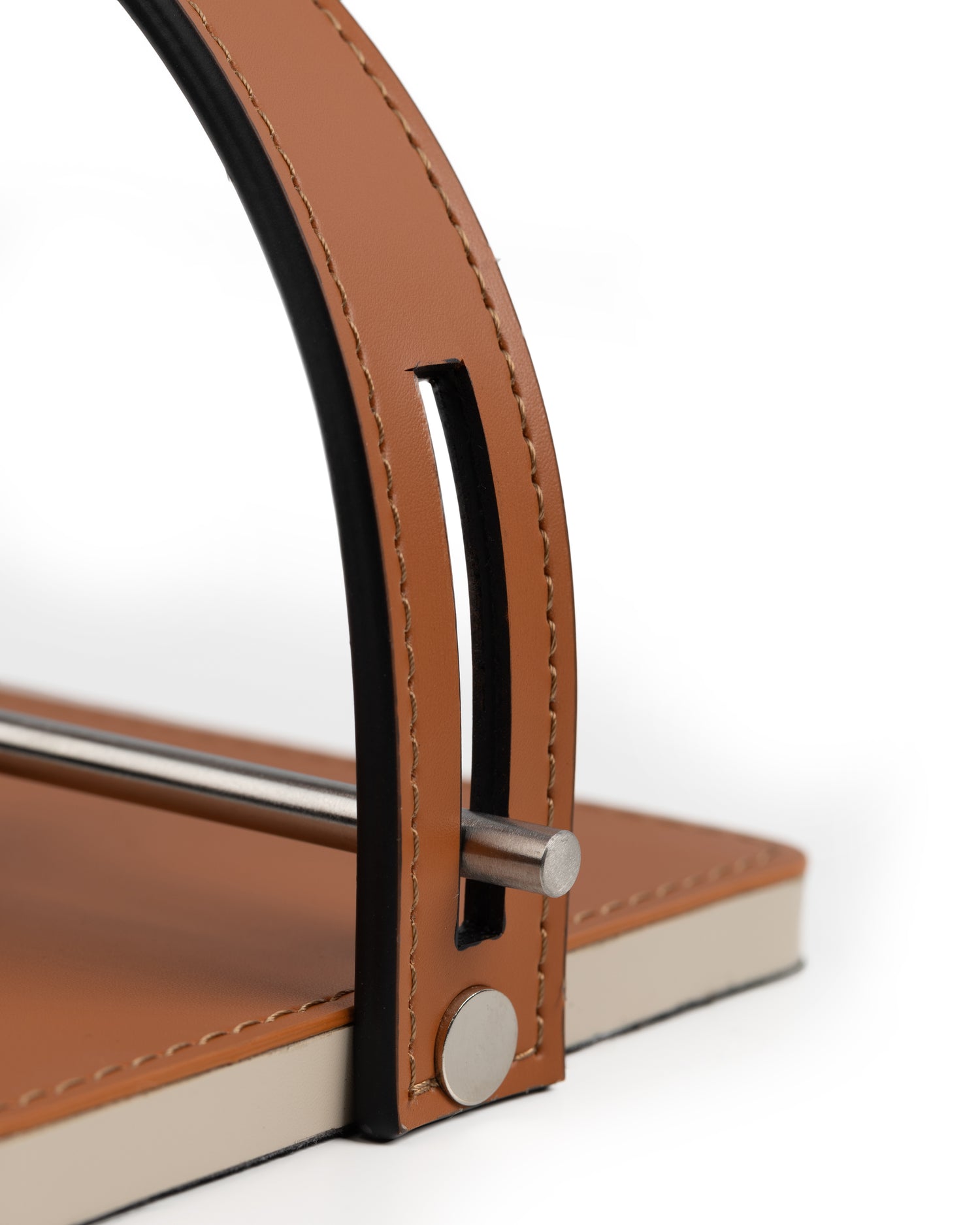 Orange / Cream Paper Weight