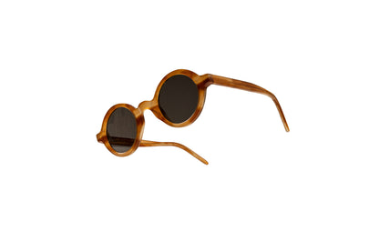 Honey Marbled Orb Sunglasses