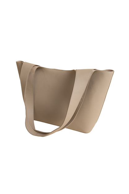 Beige Tote Bag