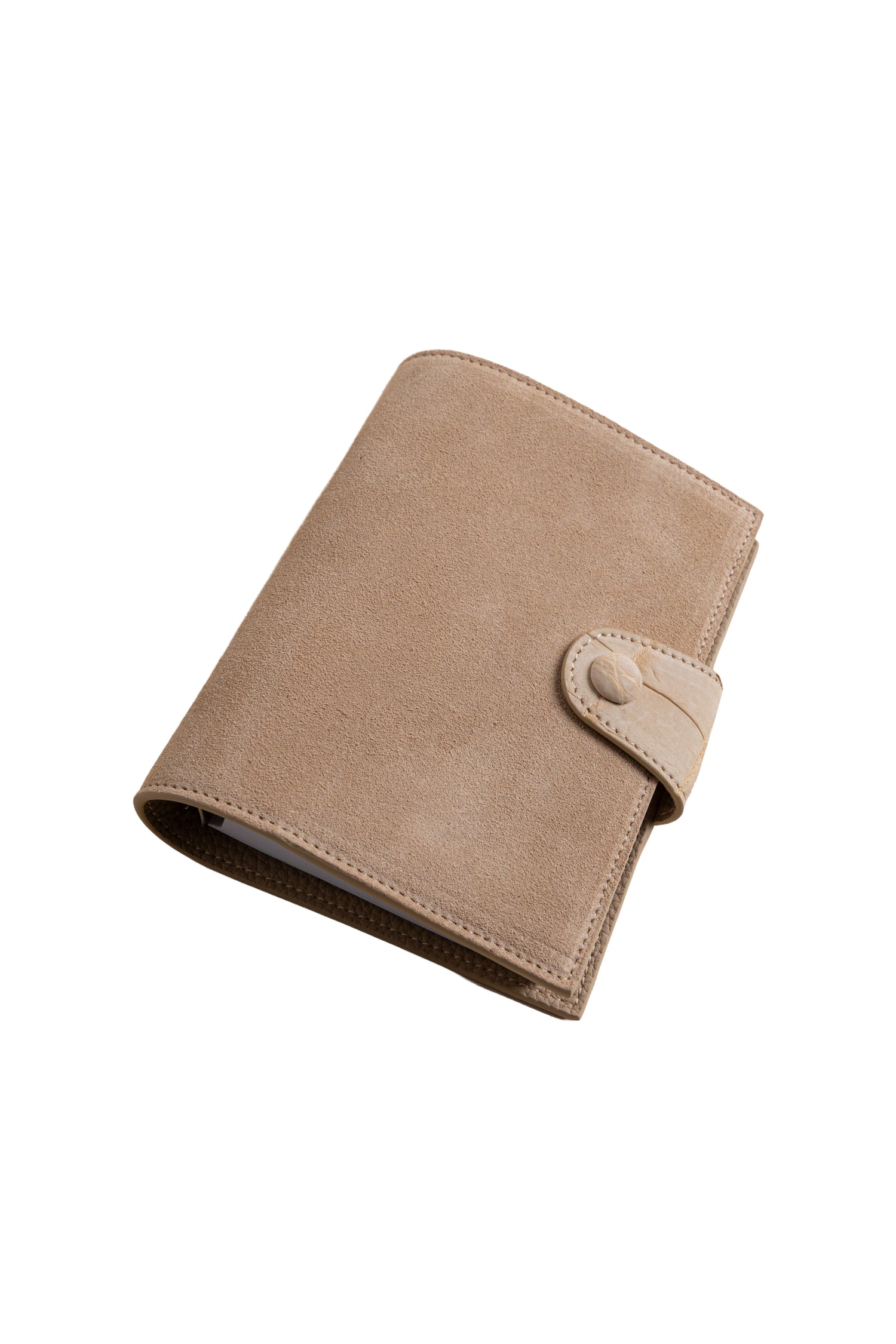 Sandstone Suede Notebook - A7
