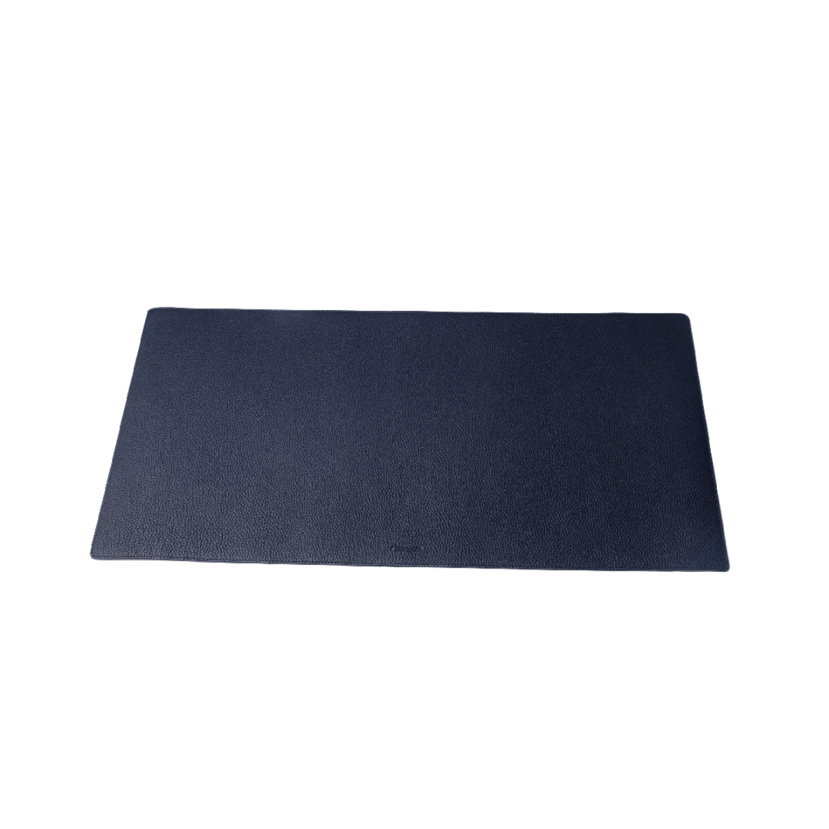 Navy Leather Desk Mat