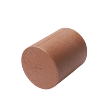 Brown / Cream Leather Cup