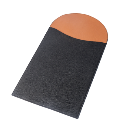 Black / Camel Leather Sleeve