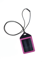 Fuchsia Pink ID Holder