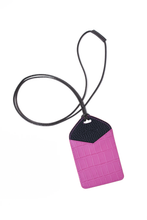 Fuchsia Pink ID Holder