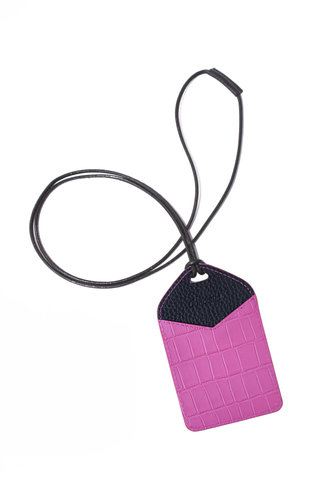 Fuchsia Pink ID Holder