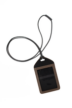 Dark Taupe ID Holder