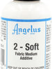 2-Soft Fabric Medium Additive For Acrylic Paint 4oz.