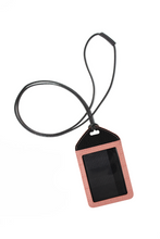 Pink ID Holder