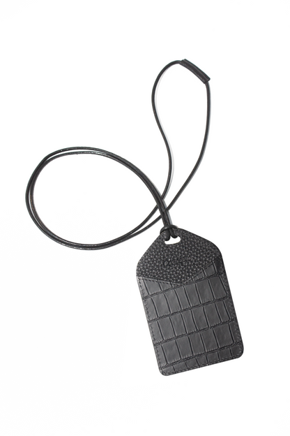 Black ID Holder