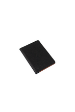 Black / Camel Passport Holder