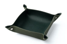 Olive / Royal Green Leather Tray