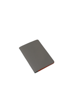 Grey / Orange Passport Holder