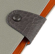 Grey / Orange Notebook