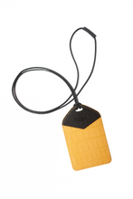 Yellow ID Holder