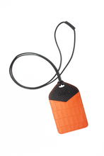 Orange ID Holder