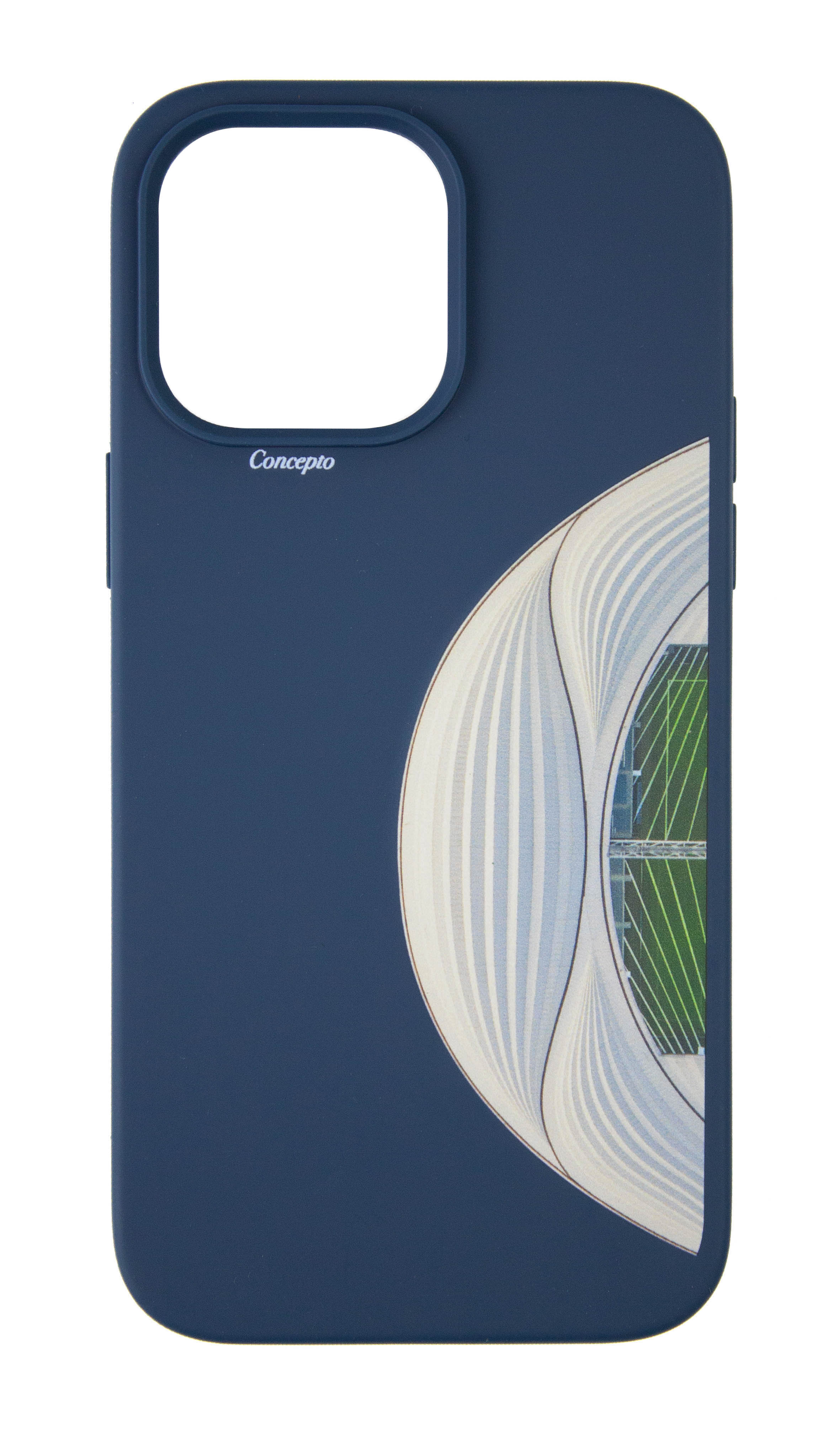 Al Janoub Silicon Stadium Strapless Case "Top View"