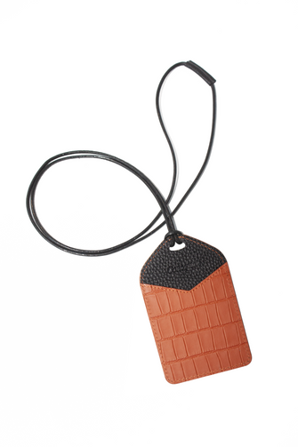 Camel Brown ID Holder