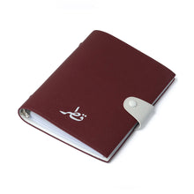 White / Maroon Qatar Notebook