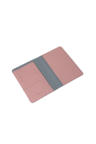 Sky Blue / Pink  Passport Holder