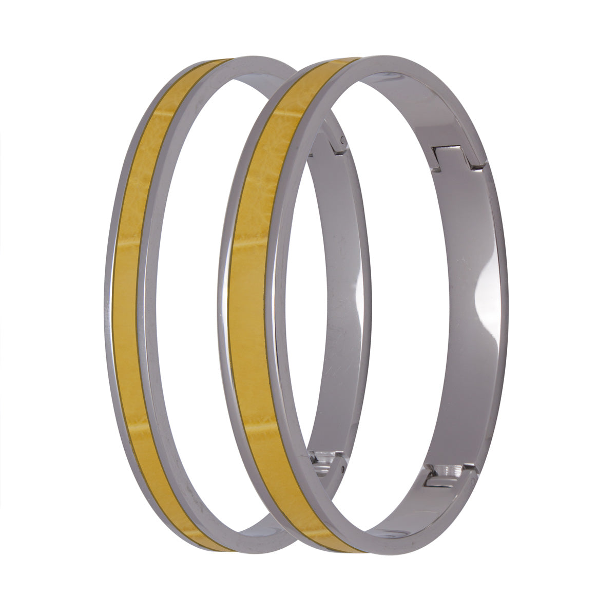 Yellow Genuine Crocodile Bracelet